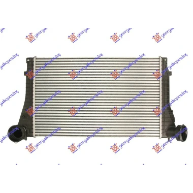 HLAD.INTERCOOLER 1.9TDI(62.5x41x3.2) ARL