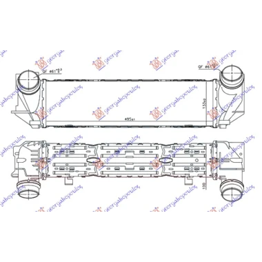HLAD.INTERCOOLERA 1.6-2.0 BENZIN