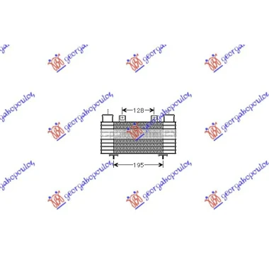HLAD.INTERCOOLERA 2.5-2.9 TD(20x14x64)