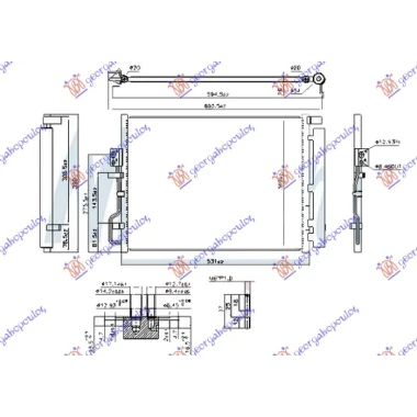 HLAD.KLI. 1.6BEN 1.7-2.0DIZ 49x38 M-BEHR