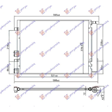 HLAD.KLIME 1.1-1.6 CRDi DSL (500x360x12)
