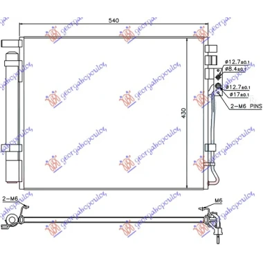 HLAD.KLIME 2.0-2.2 CRDI(50.5x42.5x16)
