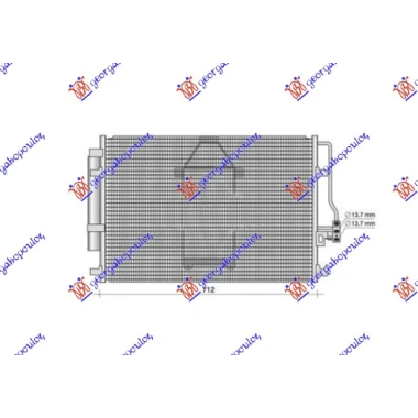 HLAD.KLIME 2.2-3.0 DIZ AUTO (715x445x16)