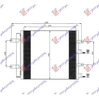 HLAD.KLIME 2.5-3.0-4.2BENZ(52.2x45.2x1.6