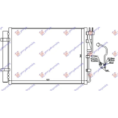 HLAD.KLIME A/C 1.4-1.6 CRDi(48.5x36.7)