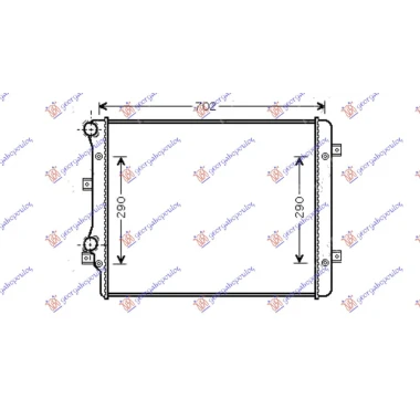 HLAD.MOT. 2.0BEN 2.0DIZ 65x45 MAHLE BEHR