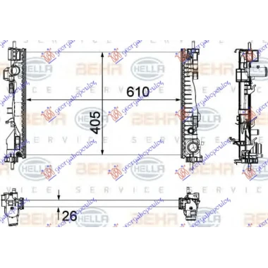 HLAD.MOT.1.4TURBO(120)(61x40.5x2.6)BENZ