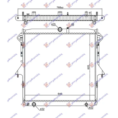 HLAD.MOT.2.2-3.2TDCi(60.5x64x1.6)