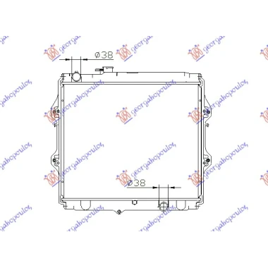 HLAD.MOT.2.5 T.DIZEL(45x52.5x3.2)