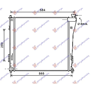 HLAD.MOTORA 1.7CRDi +/- A/C  MAN(64x46.8