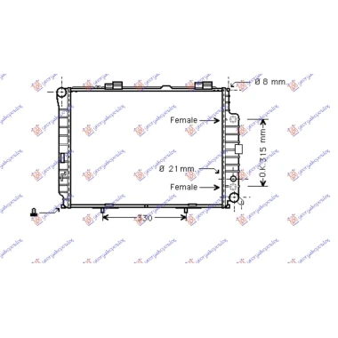 HLAD.MOTORA 3.0TD AUTO (64x48.9)