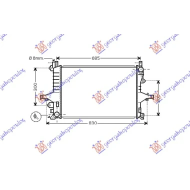 HLAD.MOTORA +/- A/C MANUAL (62x42.6)