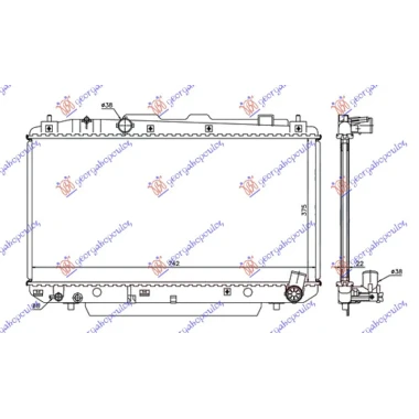 HLAD.MOTRORA 2.0D4d +/-AC (37.5x73.8x25)