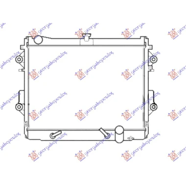 HLADNAK MOTORA 4.7i V8 BENZIN (590x715)