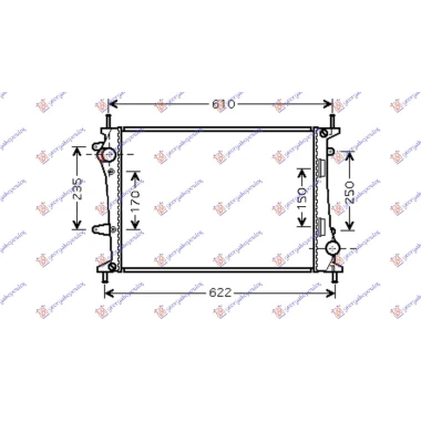 HLADNJAK 0.9 JTD + AC (53x39.8x2.6)