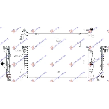 HLADNJAK 1.5 (216i/218i) BENZIN MAN-A/T