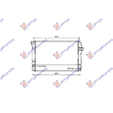 HLADNJAK 1.5 HIBRID(54/55KW)(600x400x16)