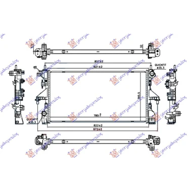 HLADNJAK 2.3 JTD+AC DIZ AUT-3.0 JTD+A/C