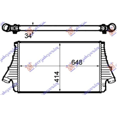 HLADNJAK INTER.1.9 CDTI (647x415x34)
