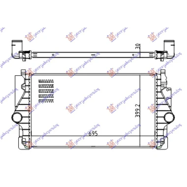 HLADNJAK INTERC. 2.0 CDTi (570x100x90)M/