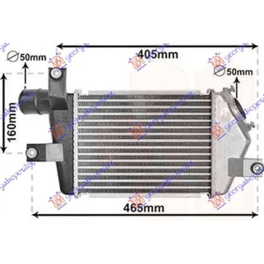 HLADNJAK INTERCO.2.5TD(275x204x50)
