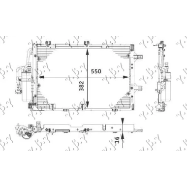 HLADNJAK KLIME 04- (55x38x1.6)