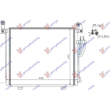 HLADNJAK KLIME 1.1CRDi (40x34,5x17)