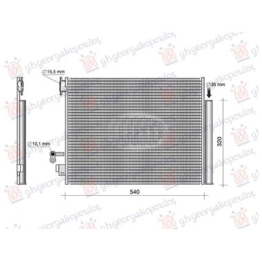 HLADNJAK KLIME 1.3 BENZIN - 1.5 DIZEL (503x393)