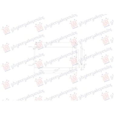 HLADNJAK KLIME 1.5 VTEC-TURBO (725x360) (KOYO)