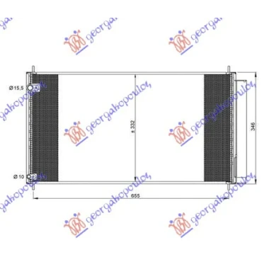 HLADNJAK KLIME 2.0-2.2 D4d (67x33)