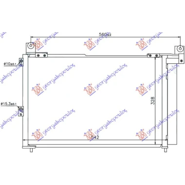 HLADNJAK KLIME 2.5-3.0 TDCi (54x35.2)