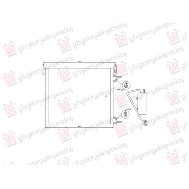 HLADNJAK KLIME 2.8 BENZIN - 1.9/3.0 DIZEL (483x390)