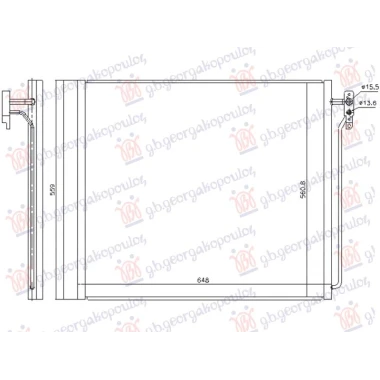 HLADNJAK KLIME 4.2/4.4/5.0 BENZIN (561x626)