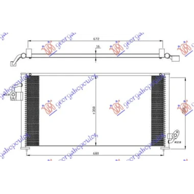 HLADNJAK KLIME 97-99 (73.5x34.7x16