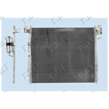 HLADNJAK KLIME A/C 2.5 TD (64.5x57x1.6)