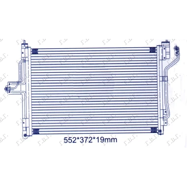 HLADNJAK KLIME A/C (52x35x1.6)