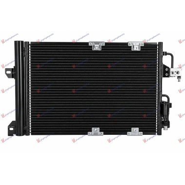 HLADNJAK KLIME ASSY (2002-2004) (555x382x16) (HOSE - FILTER OPPOSITE SIDE) (NRF)