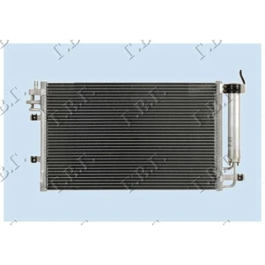 HLADNJAK KLIME BENZ- 1.5-2.0CRDi (55x35)