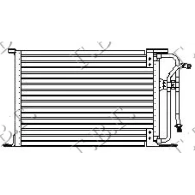 HLADNJAK KLIME BENZIN-DIZEL (51.8x36.2)