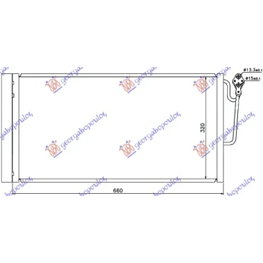 HLADNJAK KLIME BENZIN/DIZEL (630x340) (NRF)