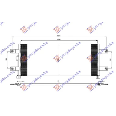 HLADNJAK KLIME DSL (85x35x16)