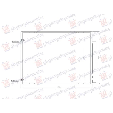 HLADNJAK KLIME (RX350) 3.5 BENZIN (AUTO) (695x510)