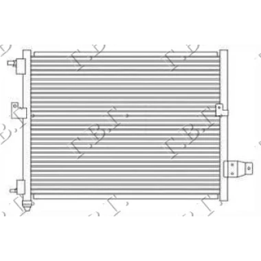 HLADNJAK KLIME1.0i-1.1i 12V (39.5x34.2)