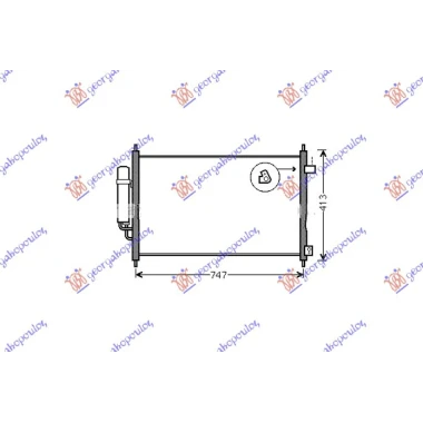 HLADNJAK KLIME1.7 IVTEC(72.7X38X1.6)KOYO