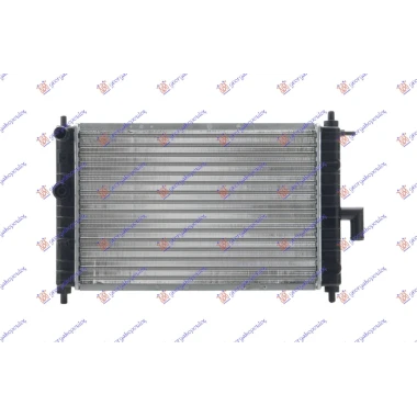 HLADNJAK MOTORA 0.8 6V/1.0 8V (+/-AC) (45.8x29.5x18) (NISSENS)