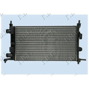 HLADNJAK MOTORA 1.0-1.2 -A/C 97-(53x28)