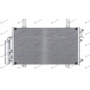 HLADNJAK MOTORA 1.0/1.2/1.4 BENZIN (MAN) (+/-AC) (540x380) (NRF)