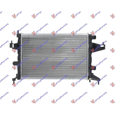 HLADNJAK MOTORA 1.0/1.2/1.4 (MAN) (+/-AC) (54x38) (VALEO)