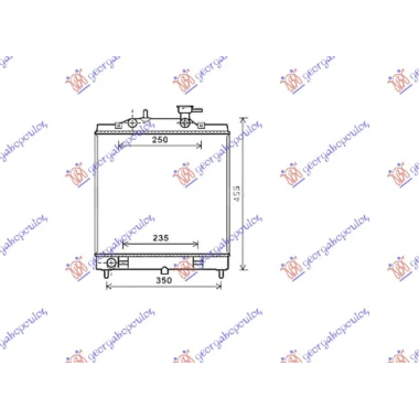 HLADNJAK MOTORA 1.1 CRDi (35.5x39.5)