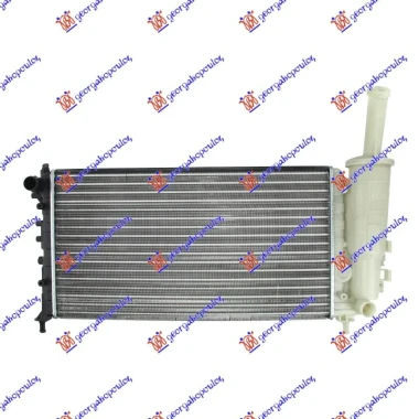 HLADNJAK MOTORA 1.2 8V/16V (MAN/AUTO) (+/-AC) (58x31.6) -01 (VALEO TIP) (VALEO)
